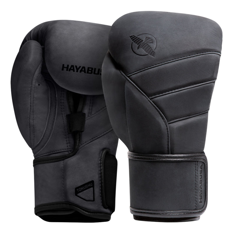 Hayabusa T3 LX Boxing Gloves - Obsidian – Kickboxing-shop.nl