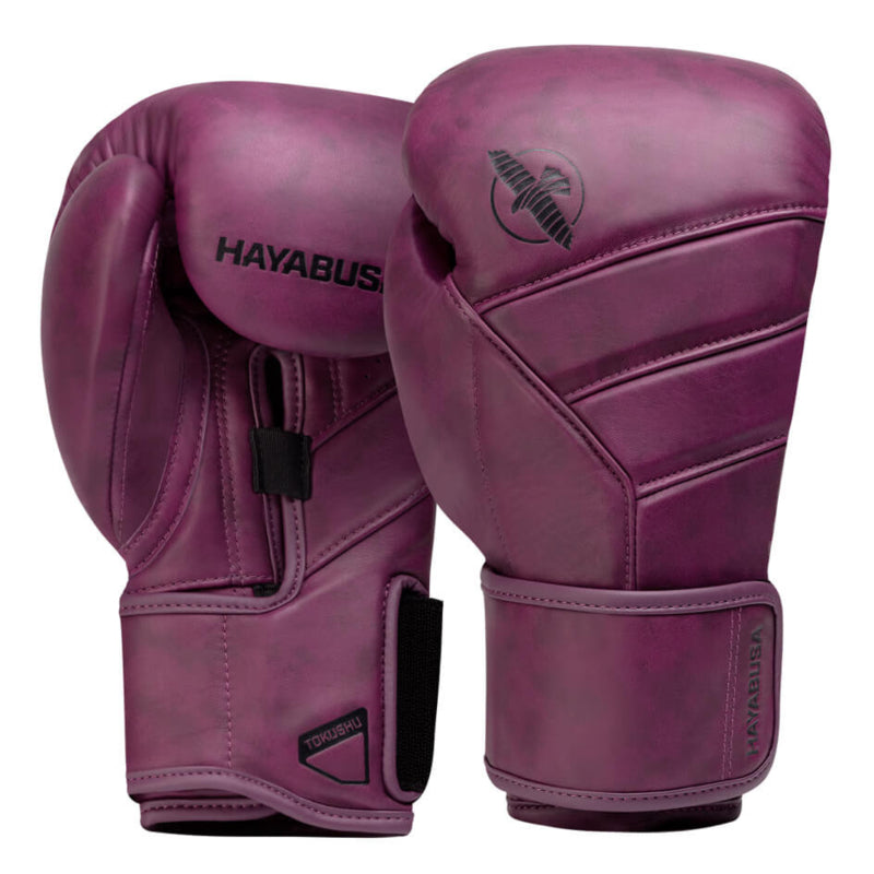 Hayabusa T3 LX Boxing Gloves - Wine – Kickboxing-shop.nl