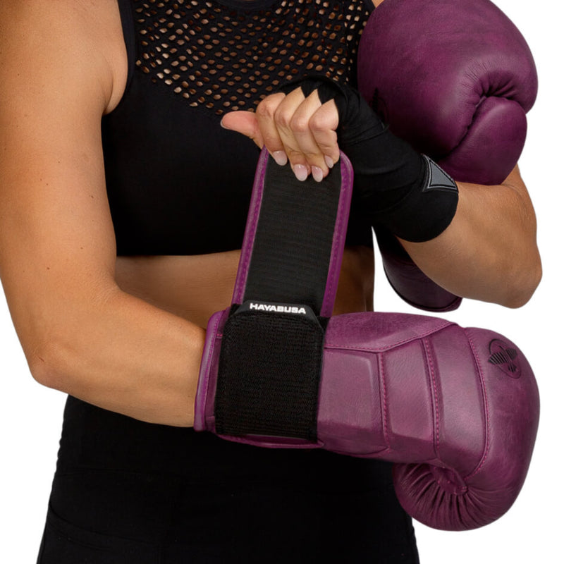 Hayabusa T3 LX Boxing Gloves - Wine