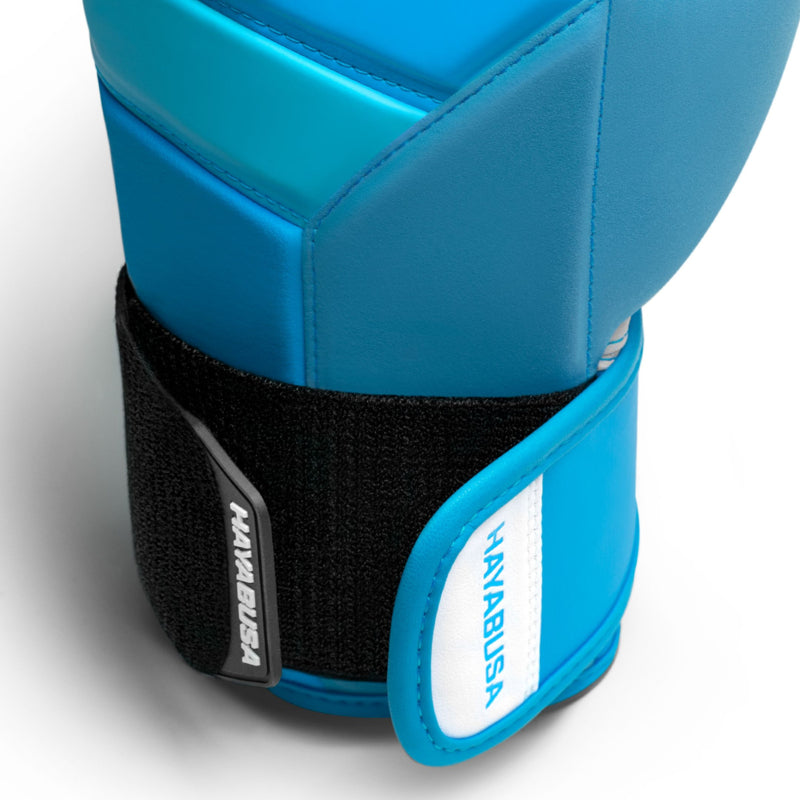 Hayabusa T3 Neon Boxing Gloves - Neon Blue
