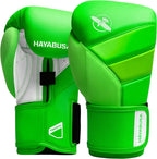 Hayabusa T3 Neon Boxing Gloves - Neon Green