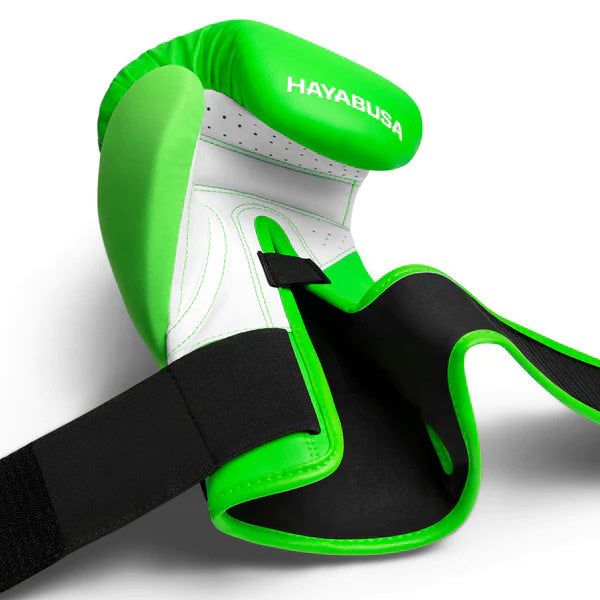 Hayabusa T3 Neon Boxing Gloves - Neon Green