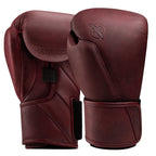 Hayabusa T360 Bokshandschoenen - Echt Leer - Cabernet