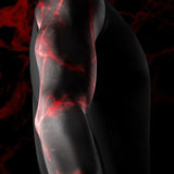 Hayabusa UFC BJJ Men’s Spats – Black / Red