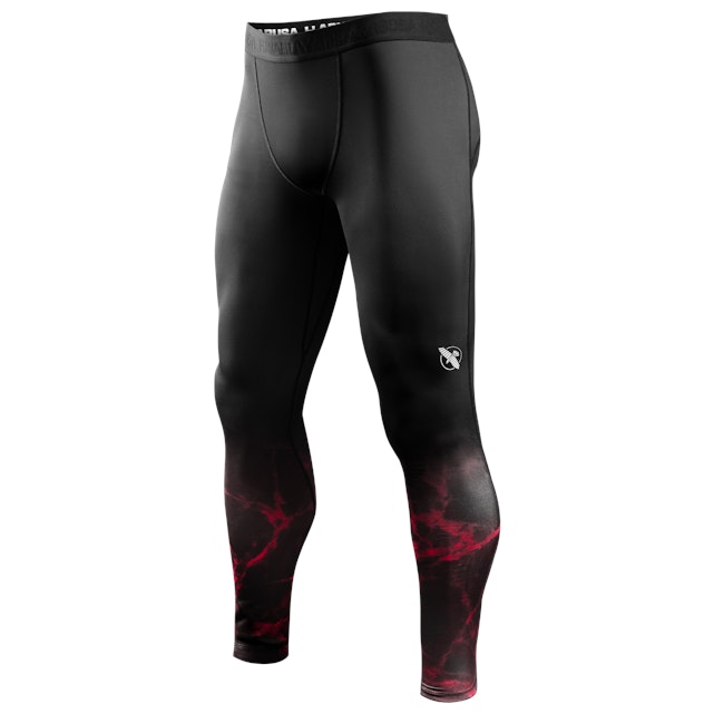 Hayabusa UFC BJJ Heren Spats - Zwart / Rood