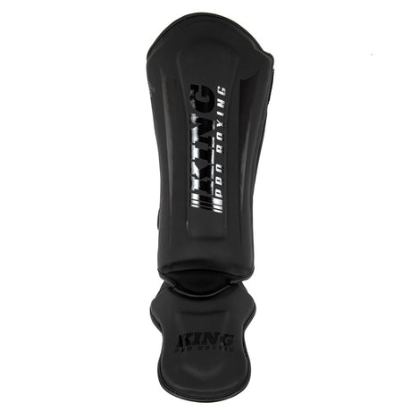 King Pro Boxing - Revo 4 - Kickboks Scheenbeschermers - Zwart