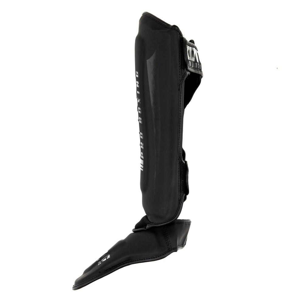 King Pro Boxing - Revo 4 - Kickboks Scheenbeschermers - Zwart