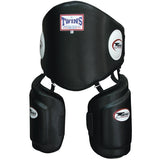 Twins Special BEPTS1 Belly Pad and Thigh Protectors - Black