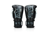 Fairtex X Booster Bokshandschoenen - FXB BG V2 - Echt leer - Zwart/Wit