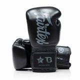 Booster X Fairtex Bokshandschoenen - BG V2 - Echt leer - Zwart