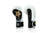 Fairtex X Booster Bokshandschoenen - FXB BG V2 - Echt leer - Wit/Zwart/Goud