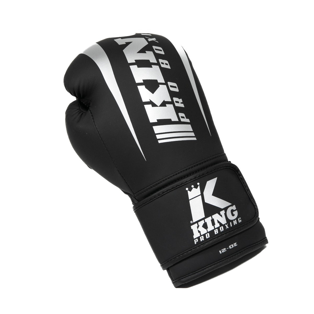 King Pro Boxing Bokshandschoenen - Revo 7 - Zwart / Zilver