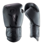Booster Pro Range PRO BGL V3 Bokshandschoenen - Dark Side - Echt Leer - Zwart/Zwart