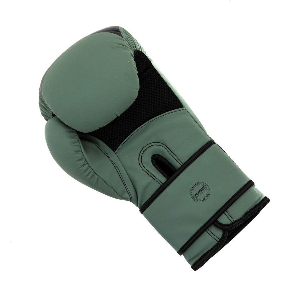 King Pro Boxing Bokshandschoenen - Revo - Olijfgroen