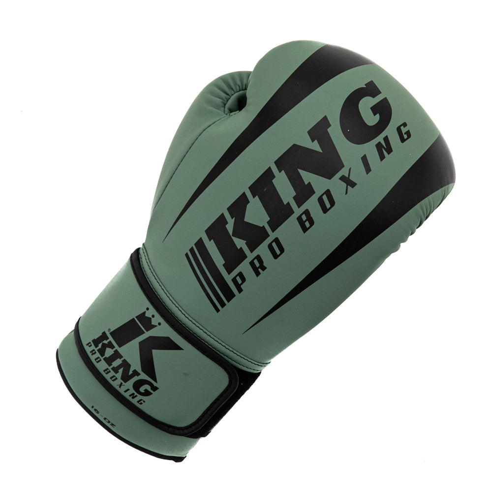 King Pro Boxing Bokshandschoenen - Revo - Olijfgroen
