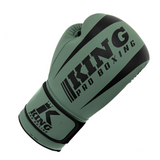 King Pro Boxing Bokshandschoenen - Revo - Olijfgroen