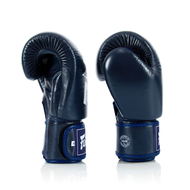 ONE Championship x Fairtex Boxing Gloves - Leather - Blue