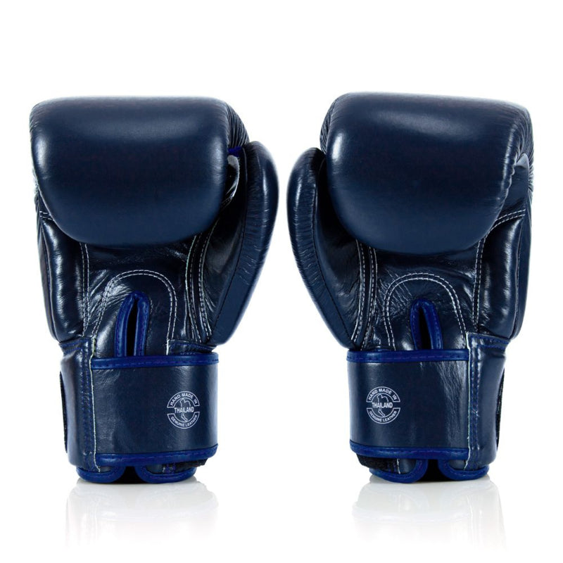 ONE Championship x Fairtex Boxing Gloves - Leather - Blue