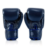 ONE Championship x Fairtex Boxing Gloves - Leather - Blue