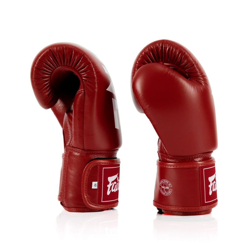 ONE Championship x Fairtex Boxing Gloves - Leather - Red