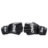 ONE X Fairtex FGV12ONE Grappling Handschoenen - Leer - Zwart