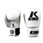 King Pro Boxing Boxing Gloves - BGVL 3 - White / Black