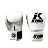 King Pro Boxing Bokshandschoenen - BGVL 3 - Wit / Zwart