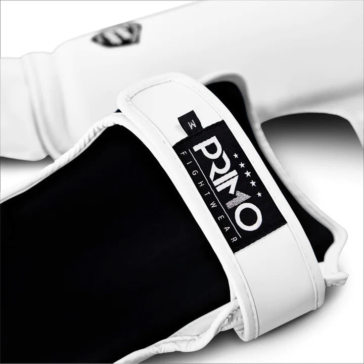 Primo Classic Muay Thai Shin Guards - White