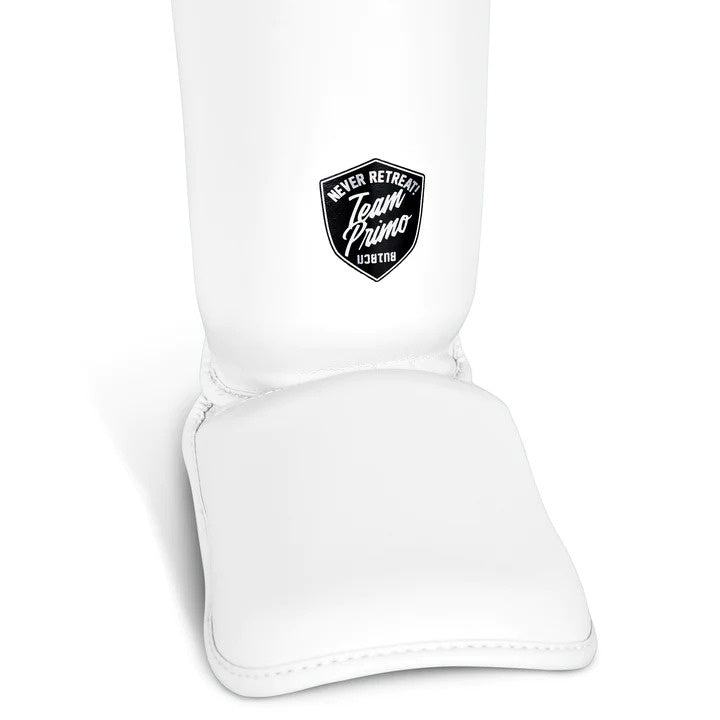 Primo Classic Muay Thai Shin Guards - White