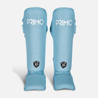Primo Classic Muay Thai Shin Guard - Arctic Blue - light blue