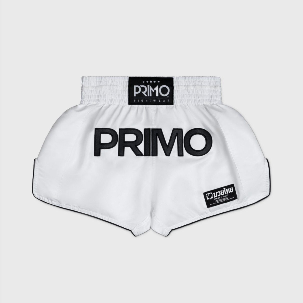 Primo Muay Thai Shorts - Mamba Series - White