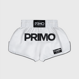 Primo Muay Thai Shorts - Mamba Series - White