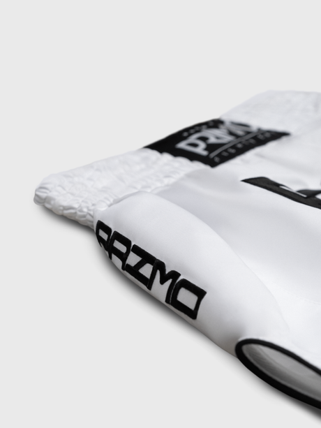 Primo Muay Thai Shorts - Mamba Series - White