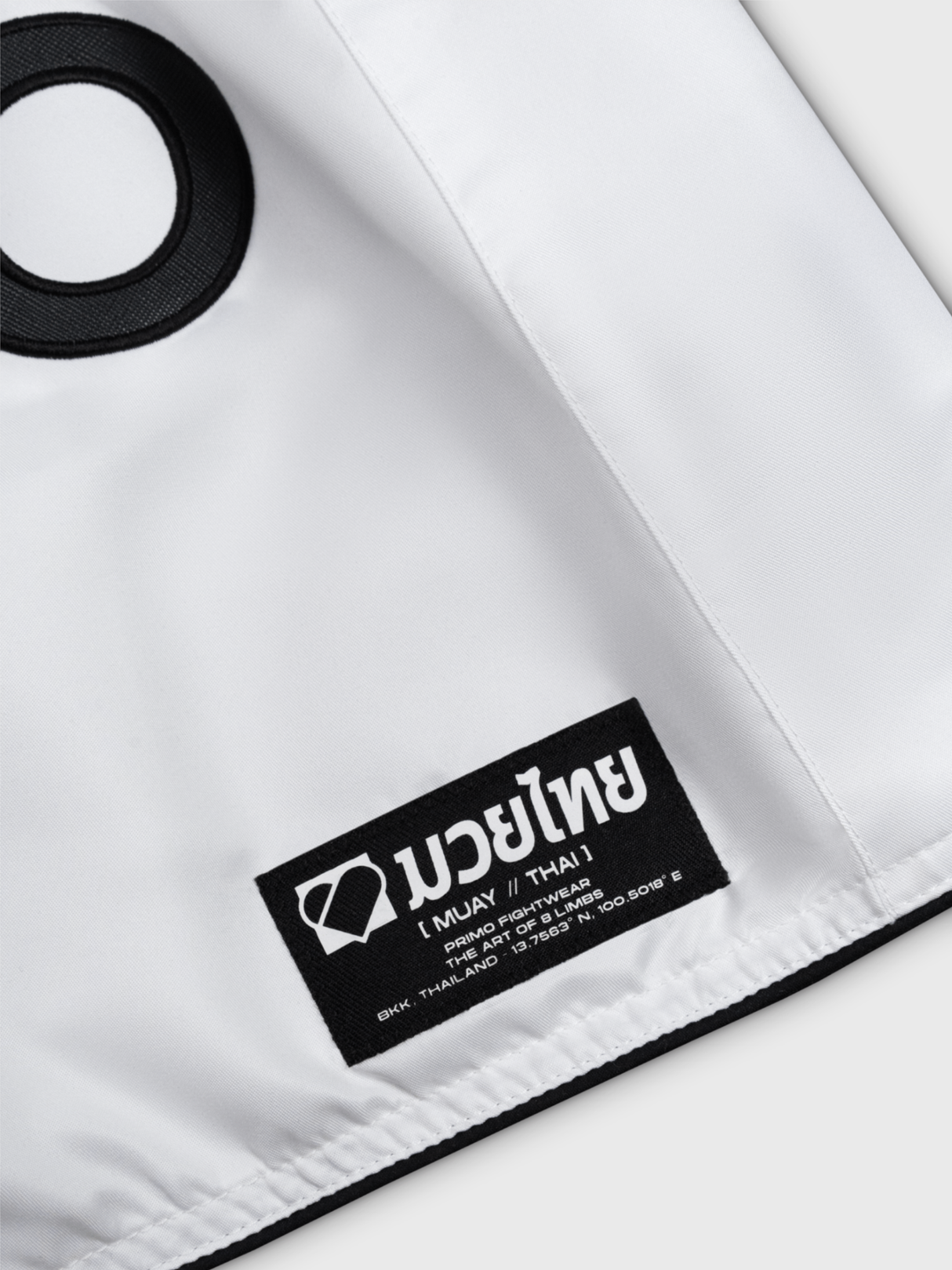 Primo Muay Thai Shorts - Mamba Series - White
