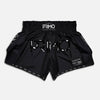 Primo Muay Thai Shorts - Super Nylon - Black Panther II - Zwart