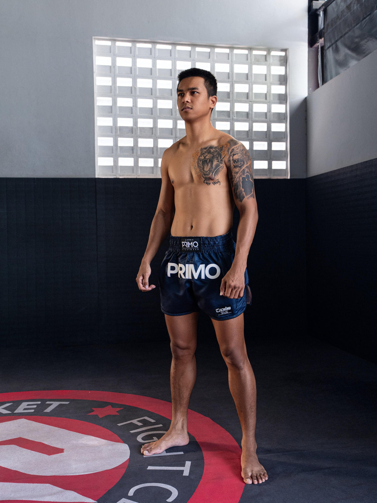 Primo Muay Thai Shorts - Mamba Series - Navy