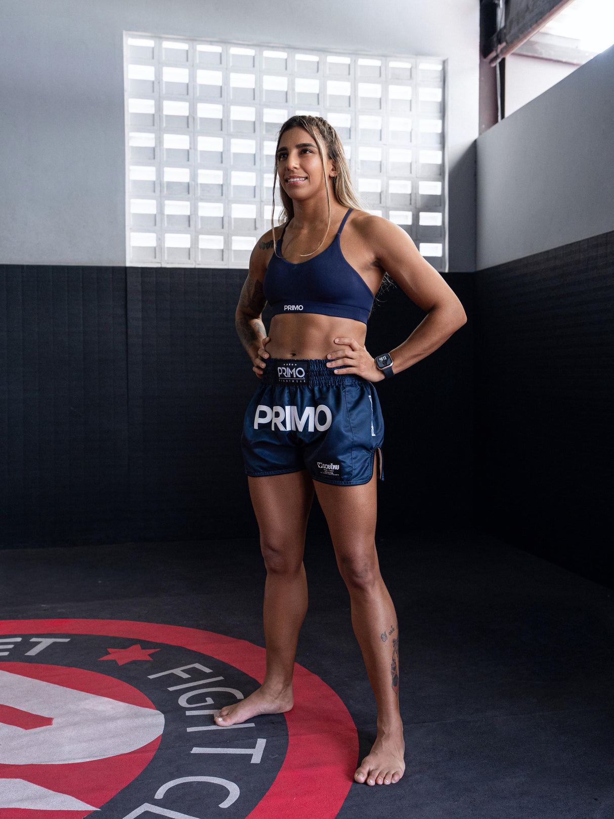Primo Muay Thai Shorts - Mamba Series - Navy