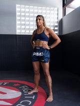 Primo Muay Thai Shorts - Mamba Series - Navy