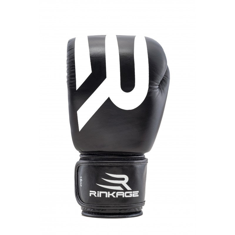 Rinkage Ares Bokshandschoenen - Leer - Zwart