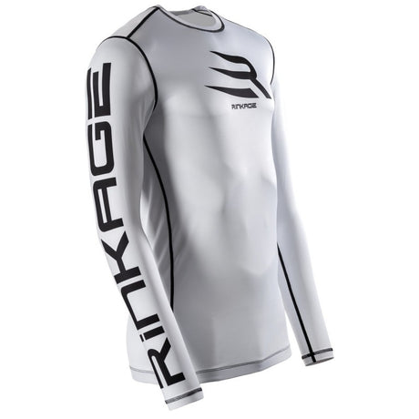 Rinkage Basis Long Sleeve Rashguard - Wit