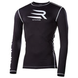 Rinkage Basic Long Sleeve Rashguard - Black