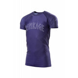 Rinkage Olympia Short Sleeve Rashguard - Blauw