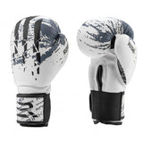 Rinkage Rise Boxing Gloves for Kids - White/Grey