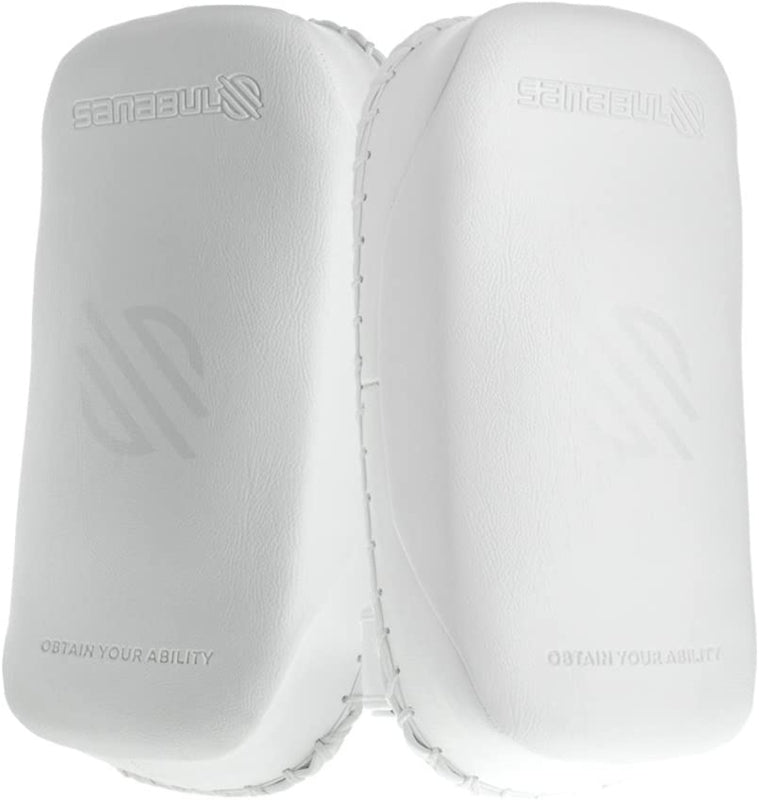 Sanabul Battle Forged Muay Thai Pads - paar - standaard maat - Wit