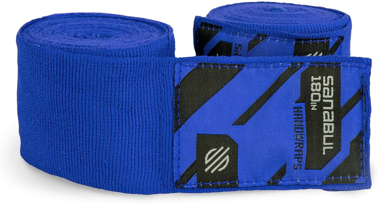 Sanabul Elastic Professional Bandages - 4,5 m - Blauw