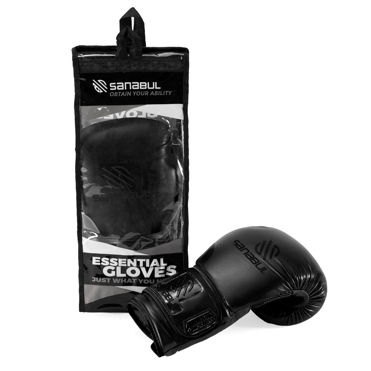 Sanabul Essential Gel Bokshandschoenen - Zwart