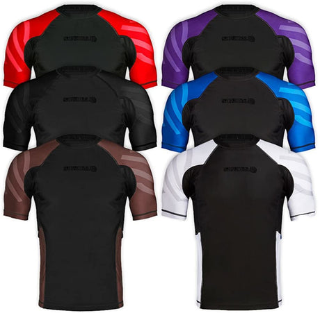 Sanabul Essentials Short Sleeve Compression Rash Guard