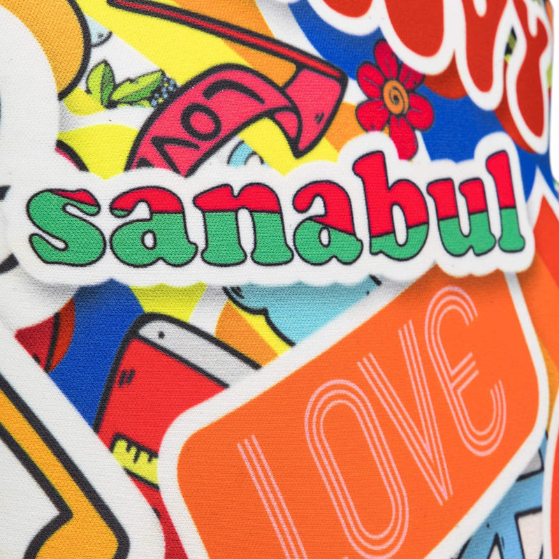 Sanabul Sticker Bomb Boxing Gloves for Kids - 70's