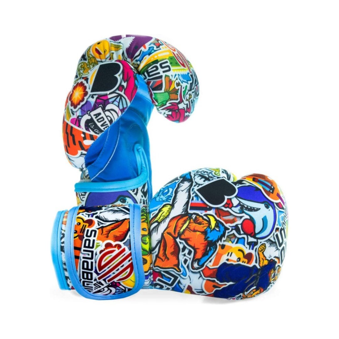 Sanabul Sticker Bomb Boxing Gloves for Kids - Roar Rage