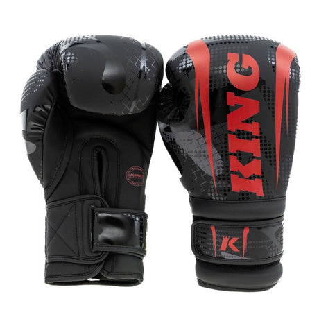 King Pro Boxing - Shogun Bokshandschoenen - Zwart/rood